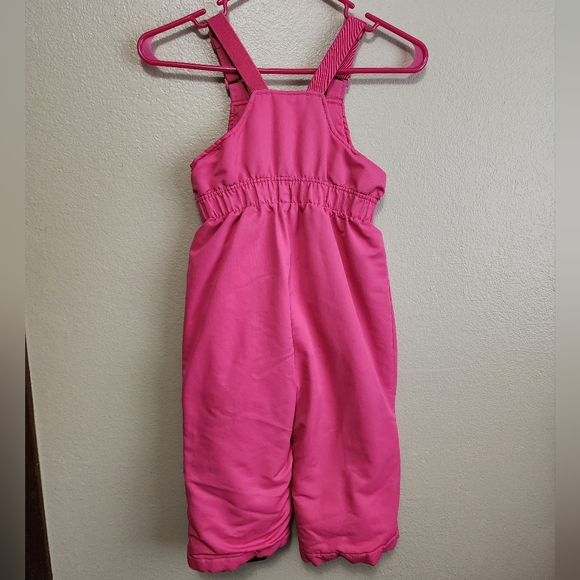 Pink Snow Pants Overalls - Picture 2 of 6